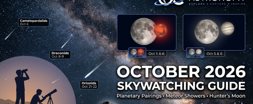 Stargazer’s Guide: Top Celestial Events to Watch in October 2026