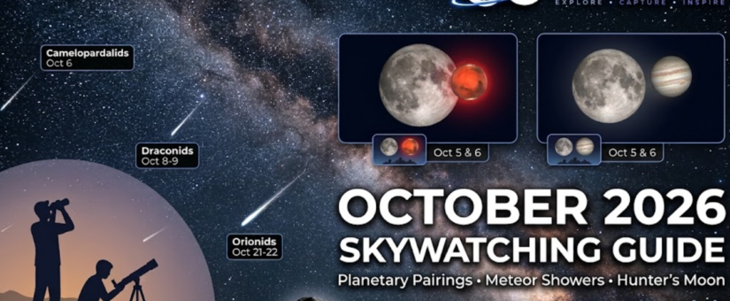 Stargazer’s Guide: Top Celestial Events to Watch in October 2026